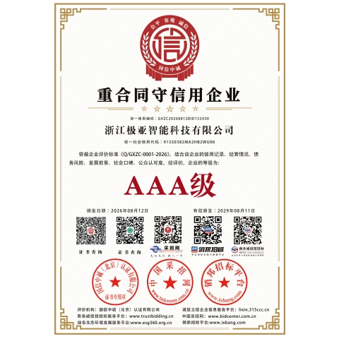 重合同守信用企業