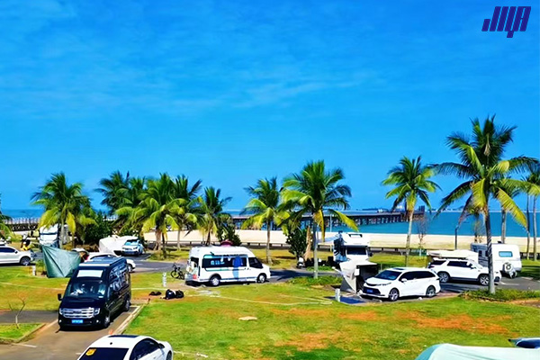 海口椰林海濱房車露營地 南島北岸營地實(shí)景