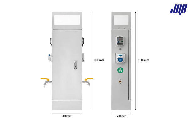 GRWE1002020雙面水電樁實拍圖